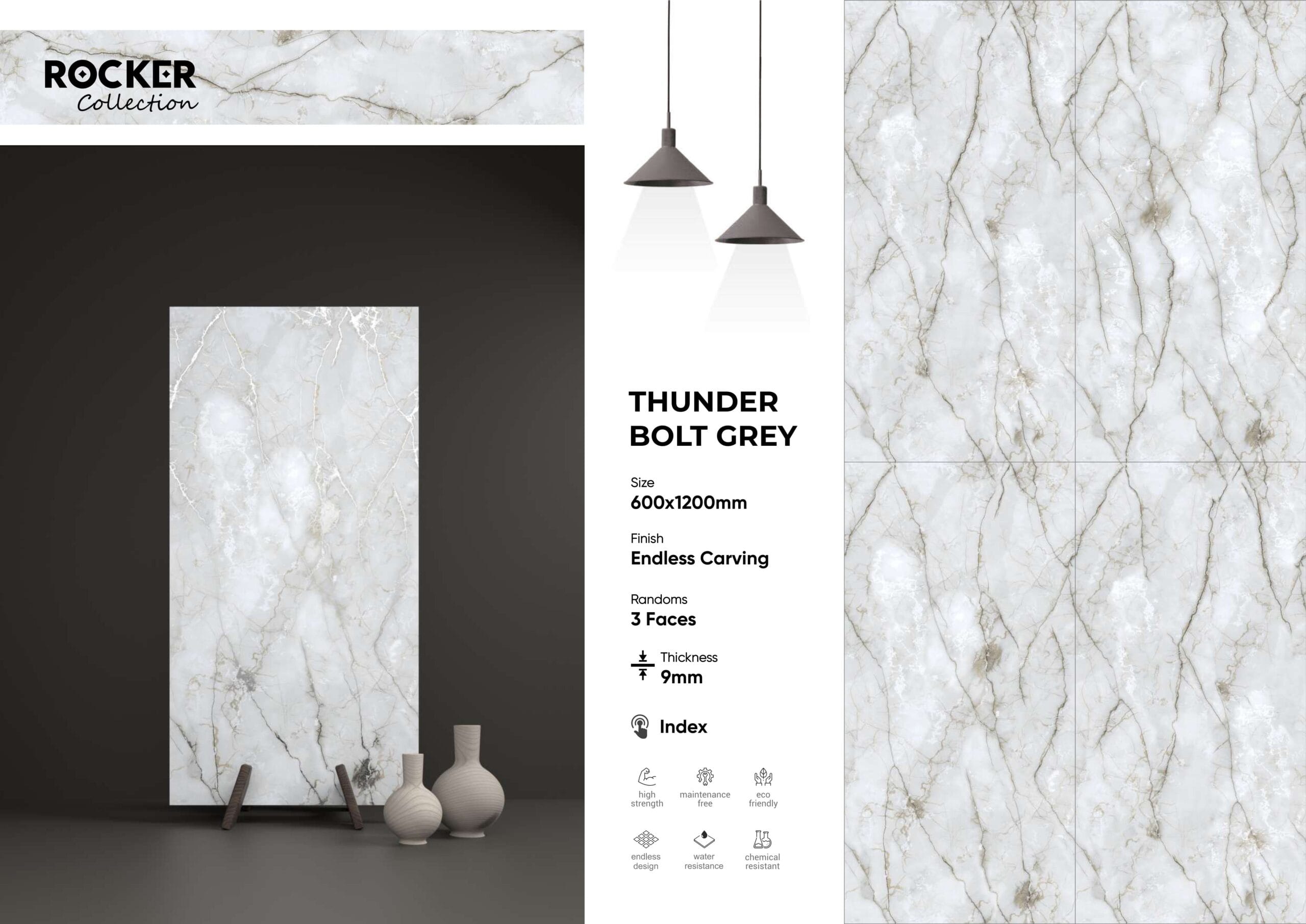 Thunder Bolt Grey - Image 2