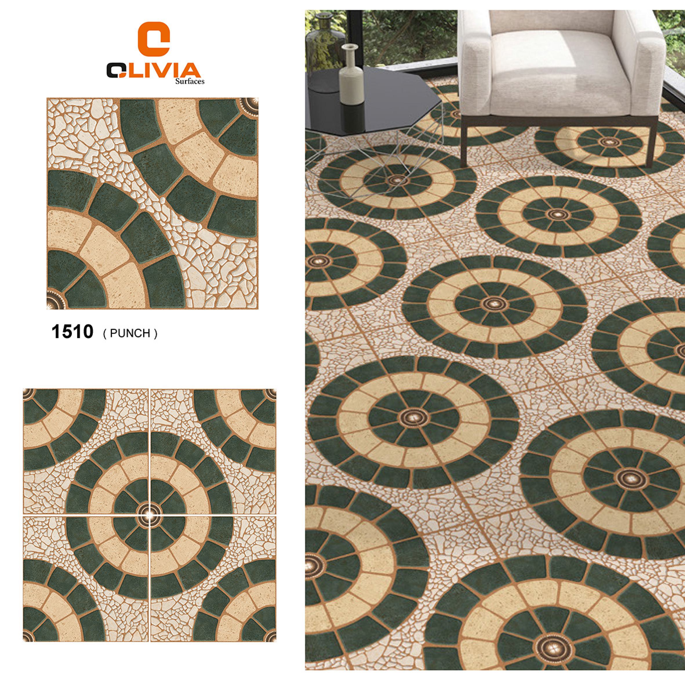 Olivia Forest Green 1510 (Punch)