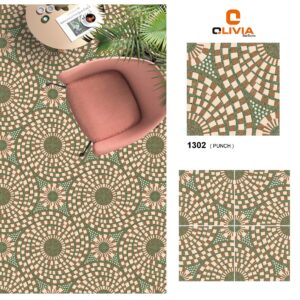 Olivia Forest Green 1302 (Punch)