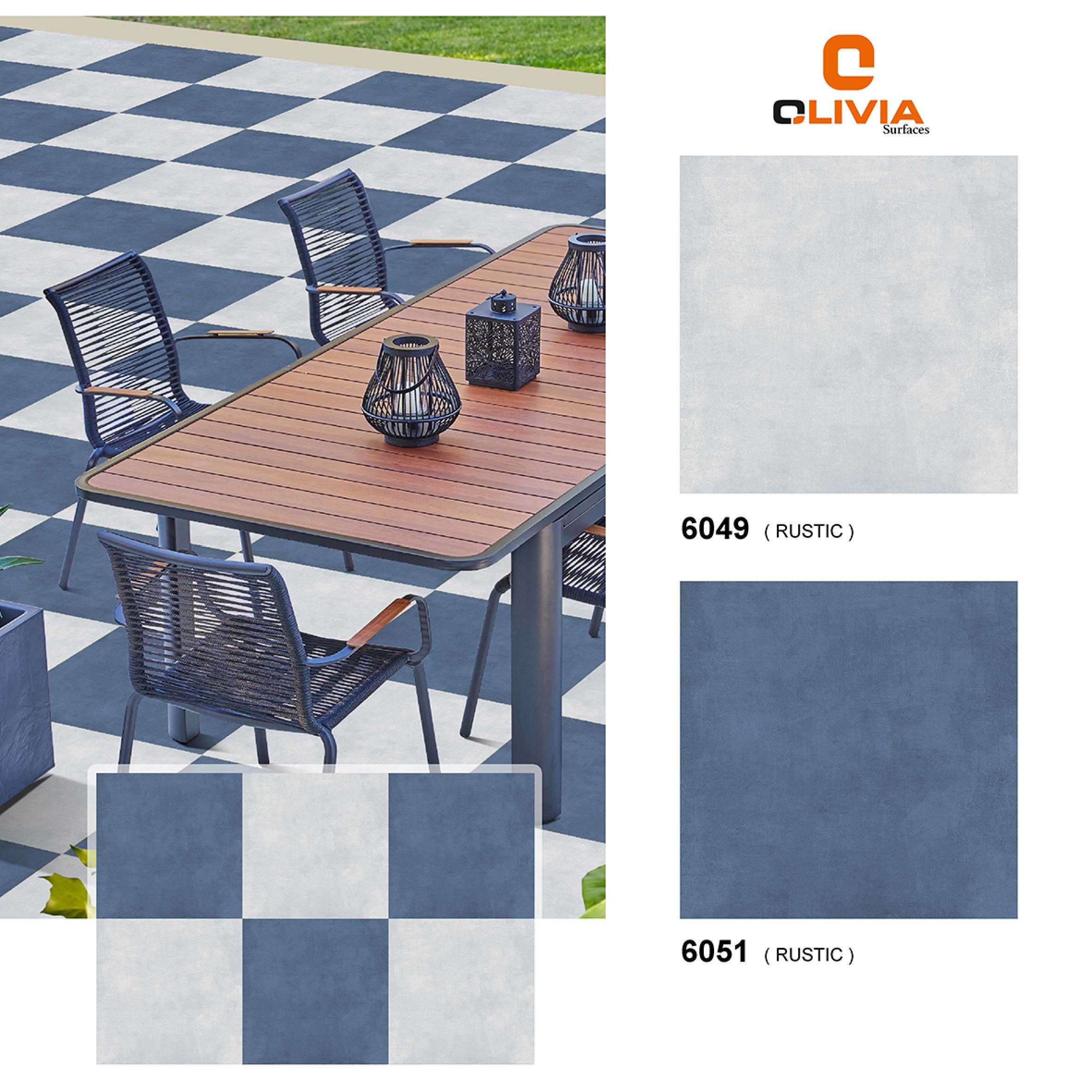 Olivia Rustic 6049, 6051