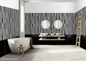 Barcode Black Decor
