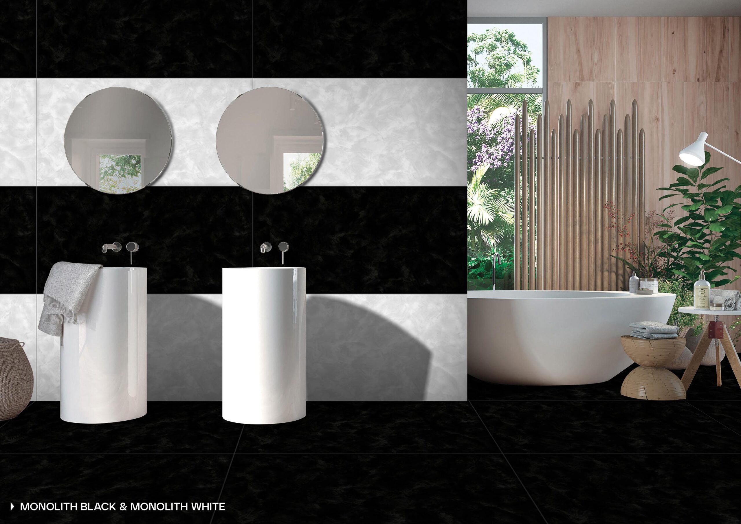 Monolith White & Monolith Black